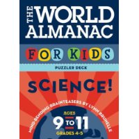  World Almanac for Kids Puzzler Deck: Science: Ages 9-11, Grades 4-5