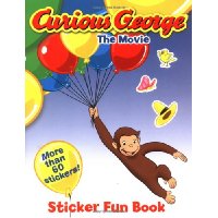  Curious George the Movie: Sticker Fun Book