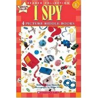  Schol Rdr Collection Lvl 1: I Spy: 4 Picture Riddle Books