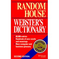  Random House Webster's Dictionary: Third Edition