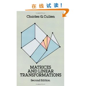 Matrices and Linear Transformations [ƽװ]