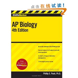 CliffsNotes AP Biology, Fourth Edition