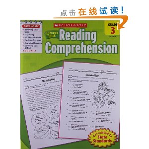 Scholastic Success with Reading Comprehension, Grade 3