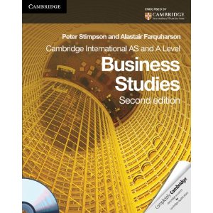 Cambridge International AS and A Level Business Studies Coursebook with CD-ROM