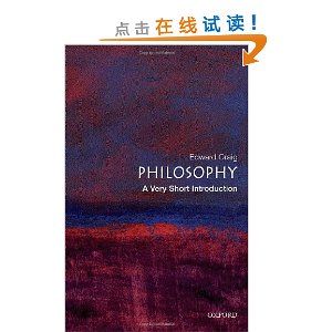 Philosophy: A Very Short Introduction