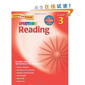 Spectrum Reading, Grade 3