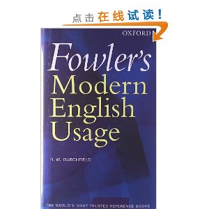 Fowler's Modern English Usage