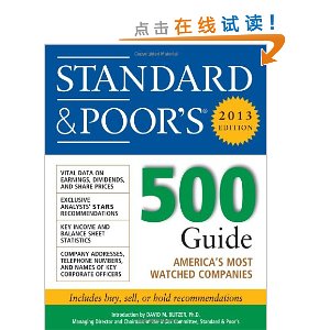 Standard and Poor's 500 Guide 2013 2013