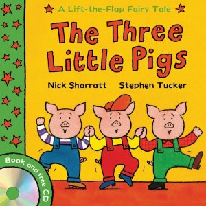 Lift-The-Flap Fairy Tales: The Three Little Pigs (with CD)