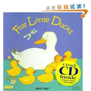 Five Little Ducks 8x8 W/ CD