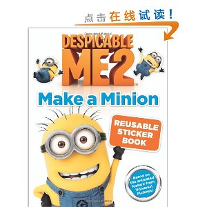 Despicable Me 2: Make a Minion Reusable Sticker Book