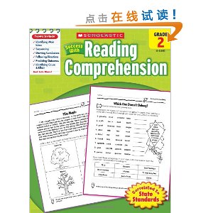 Scholastic Success with Reading Comprehension, Grade 2