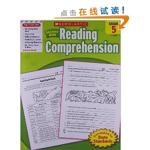 Scholastic Success with Reading Comprehension, Grade 5