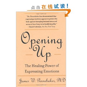 Opening up: The Healing Power of Expressing Emotions