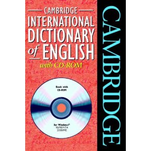 Cambridge International Dictionary of English with CD-ROM