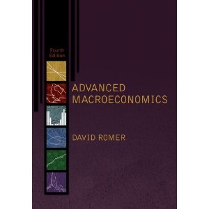 Advanced Macroeconomics