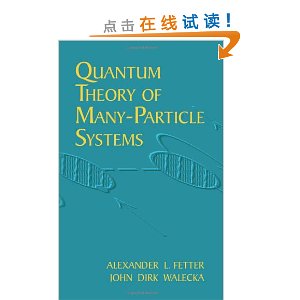 Quantum Theory of Many-Particle Sys