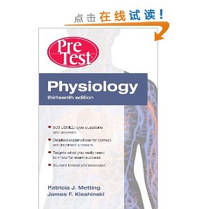 Physiology: PreTest Self-Assessment and Review