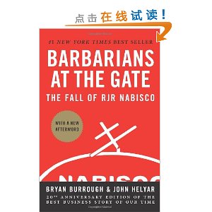 Barbarians at the Gate: The Fall of RJR Nabisco