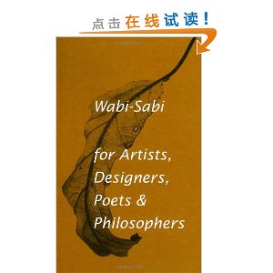 Wabi-Sabi: for Artists, Designers, Poets & Philosophers