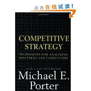 Competitive Strategy: Techniques for Analyzing Industries and Competitors