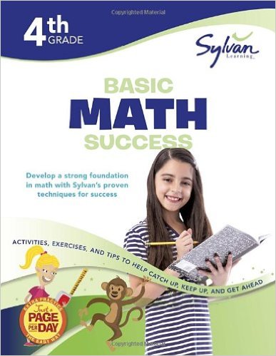 Fourth Grade Basic Math Success (Sylvan Workbooks)