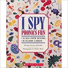 I Spy Phonics Fun Boxed Set With CD (12 Books, 16 Flash Cards, 1 Audio CD) Ӿ֮Ȼƴװ12+16ſƬ)