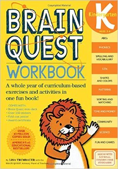 Brain Quest Workbook: Kindergarten