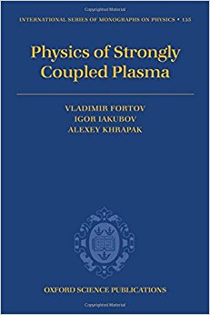 Physics of Strongly Coupled Plasma