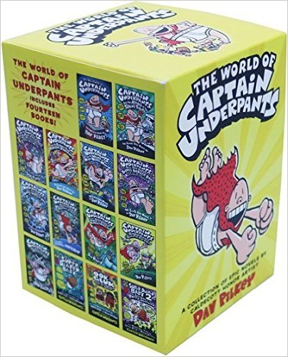 World Of Captain Underpants Boxed Set ڿ㳬14װ (World Of Captain Underpants)