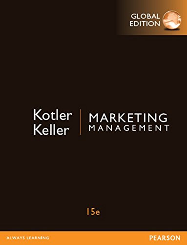 Marketing Management, Global Edition