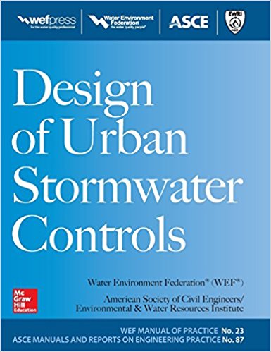 Design of Urban Stormwater Controls, MOP 23