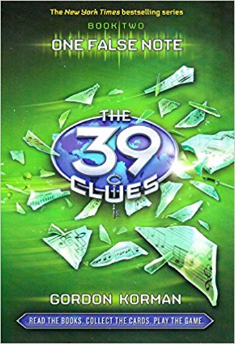 392 Ӣԭ The 39 Clues (One False Note) Gordon Korman Scholastic