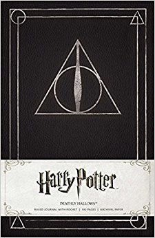 Harry Potter Deathly Hallows Hardcover Ruled Journal