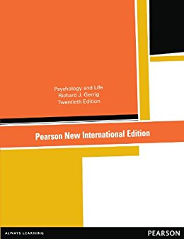 Psychology and Life: Pearson New International Edition