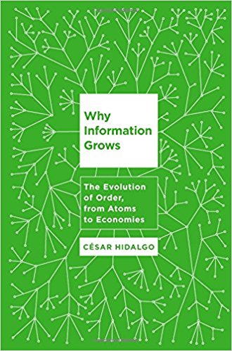 Why Information Grows: The Evolution of Order, from Atoms to Economies