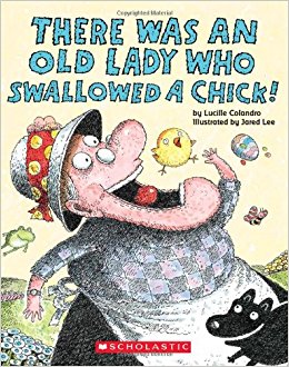 There Was an Old Lady Who Swallowed a Chick