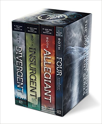 Divergent Series Four-Book Paperback Box Set: Divergent, Insurgent, Allegiant, Four