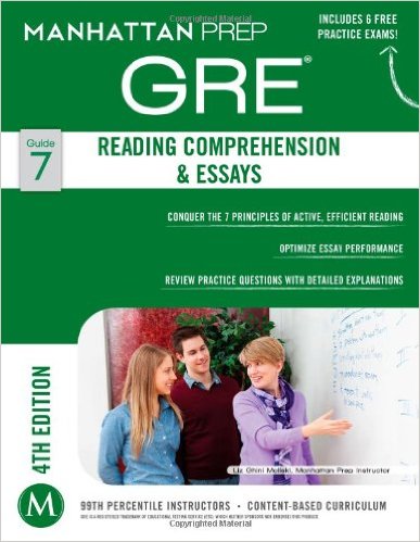 GRE Reading Comprehension & Essays