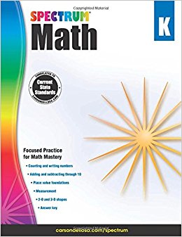 Spectrum Math, Grade K