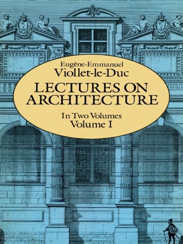 Lectures on Architecture, Volume I: 001 (Dover Architecture)