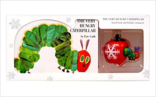 The Very Hungry Caterpillar Board Book and Ornament Package