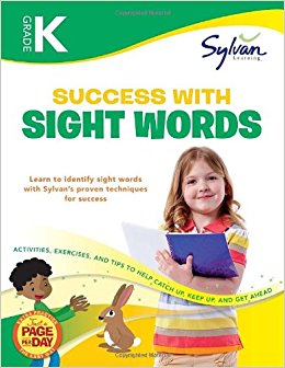 Kindergarten Success with Sight Words (Sylvan Workbooks)