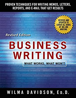 Business Writing: What Works, What Won't