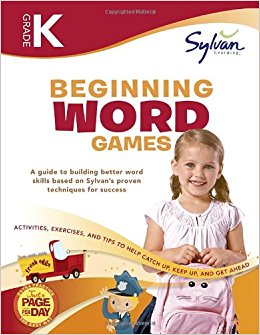 Kindergarten Beginning Word Games (Sylvan Workbooks)