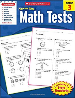 Scholastic Success With Math Tests, Grade 3