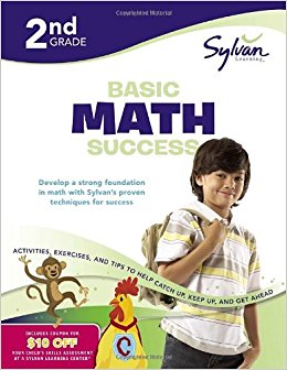 Second Grade Basic Math Success (Sylvan Workbooks)