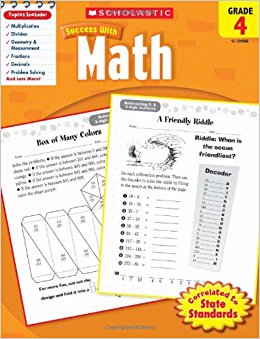 Scholastic Success with Math, Grade 4