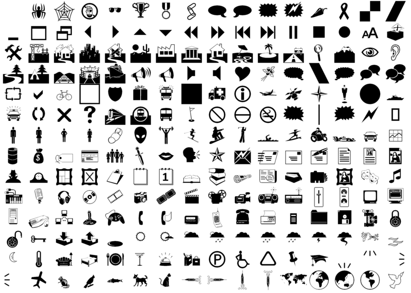 ҳõ(webdings, wingdings 2)