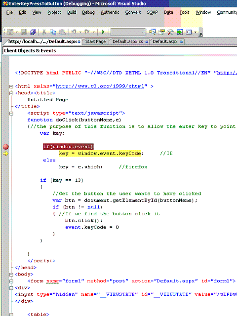 Microsoft Visual Studio.Net(VS2005/2008)еJavaScript취